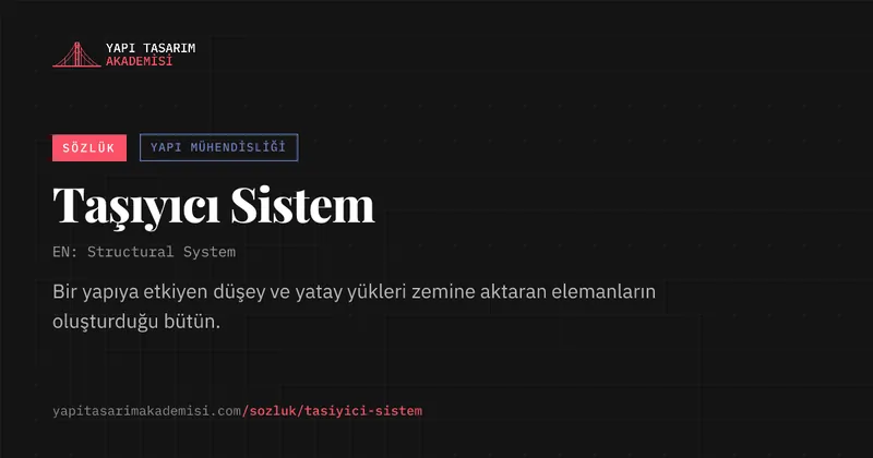 Taşıyıcı Sistem