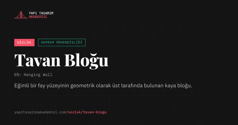 Tavan Bloğu