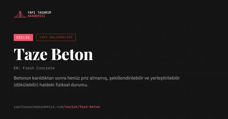 Taze Beton