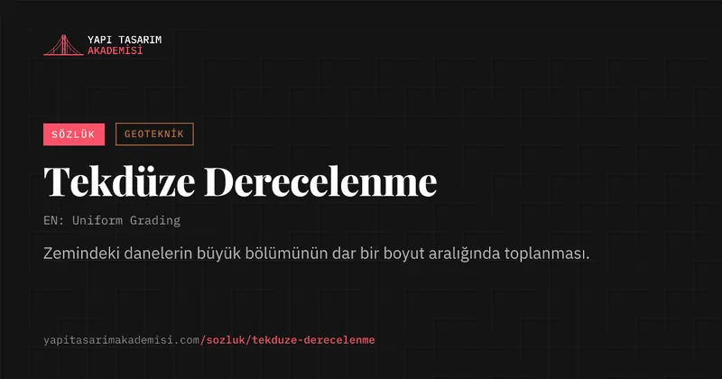 Tekdüze Derecelenme