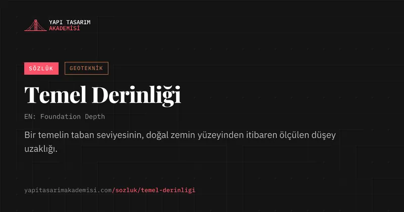 Temel Derinliği
