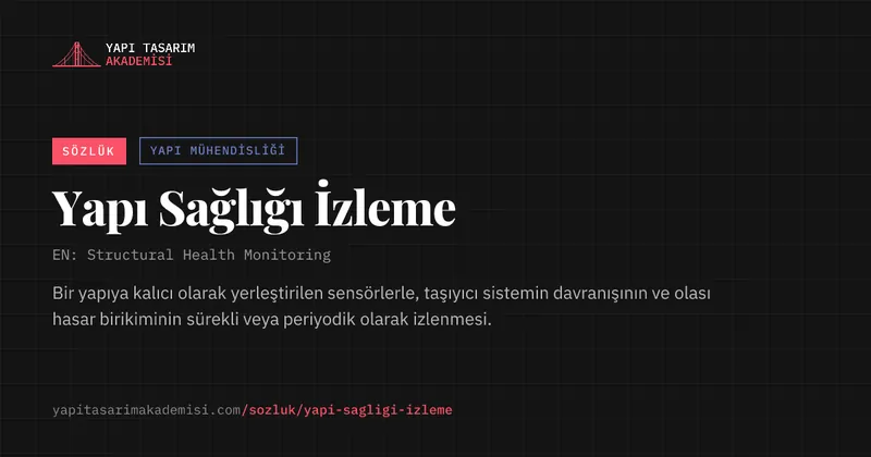 Yapı Sağlığı İzleme