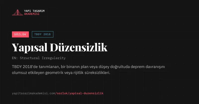 Yapısal Düzensizlik