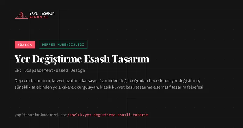 Yer Değiştirme Esaslı Tasarım