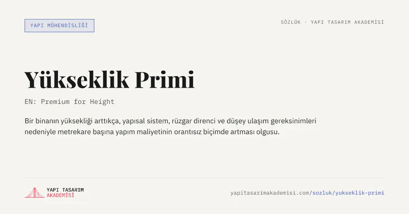 Yükseklik Primi