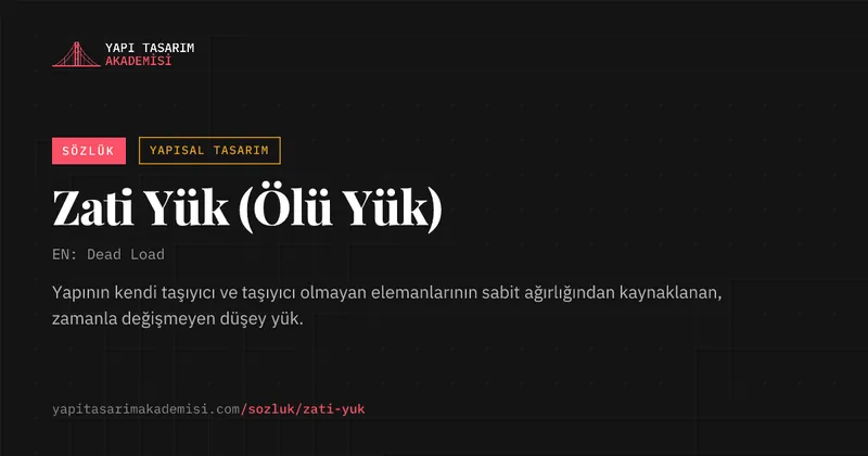 Zati Yük (Ölü Yük)