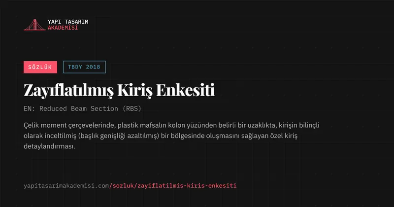 Zayıflatılmış Kiriş Enkesiti