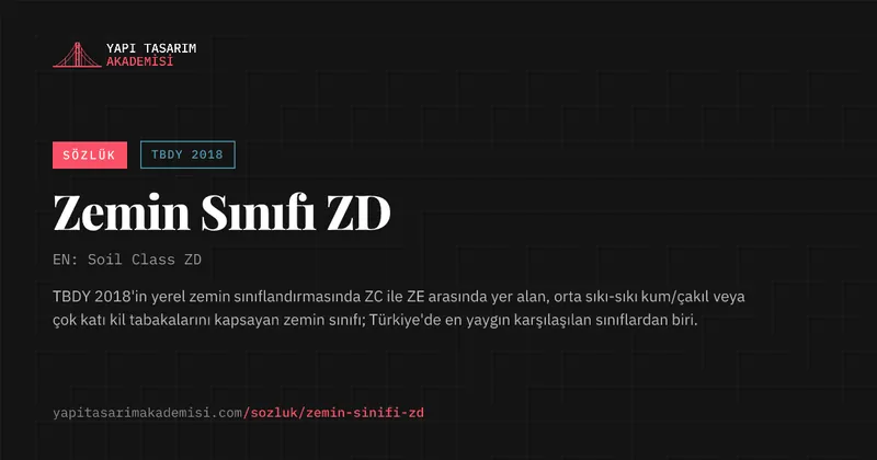 Zemin Sınıfı ZD