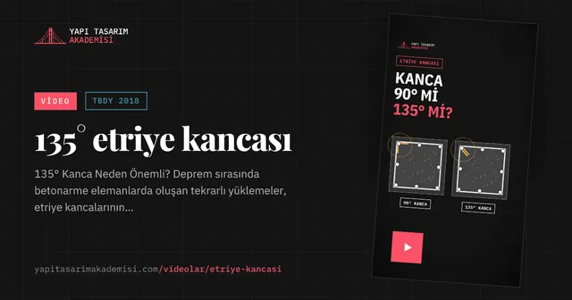 135° etriye kancası